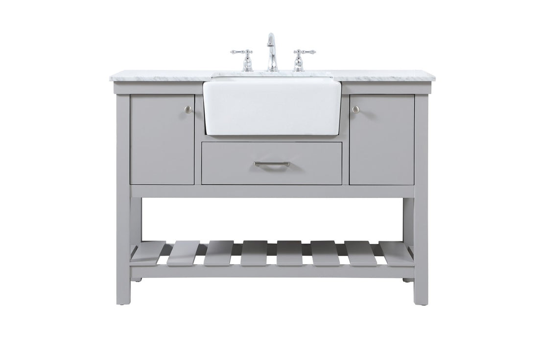 Elegant Lighting VF60148GR Single Bathroom Vanity, Grey