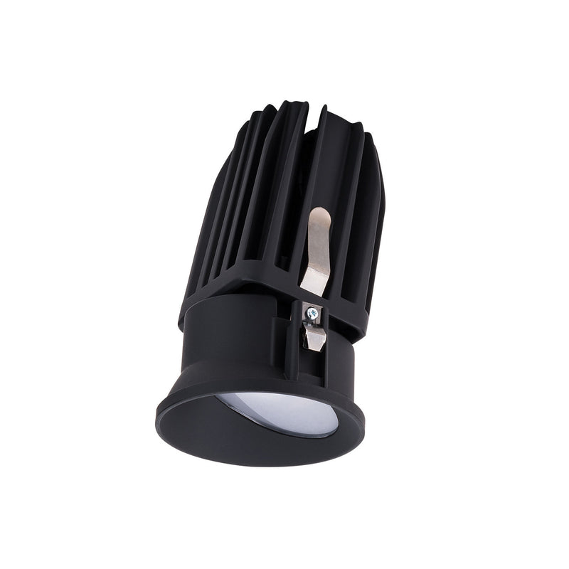 W.A.C. Lighting R2FRWL-930-BK LED Wall Wash Trimless, Black