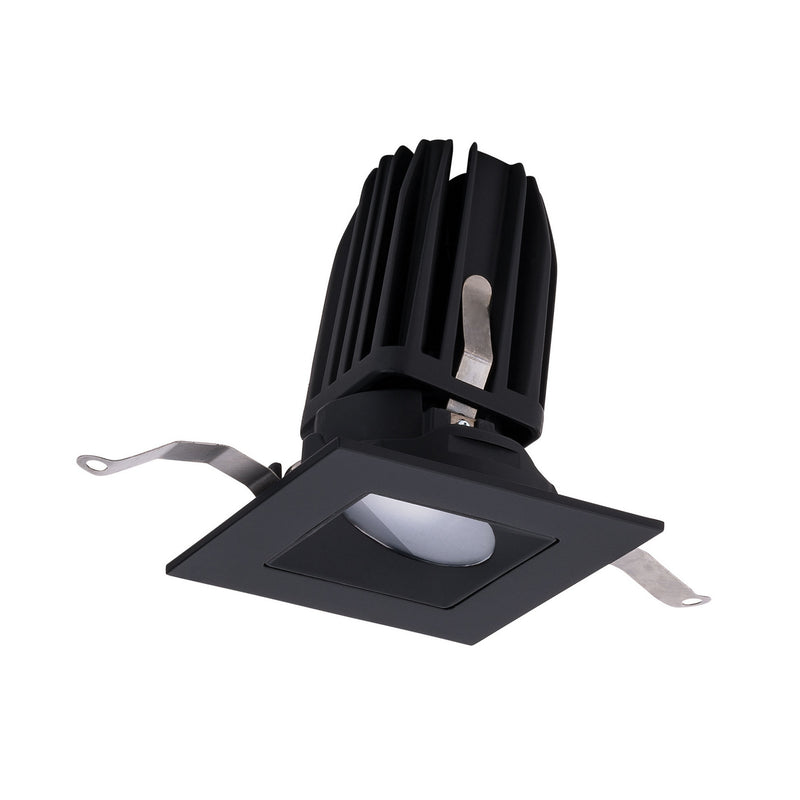 W.A.C. Lighting R2FSWT-WD-BK LED Wall Wash Trim, Black