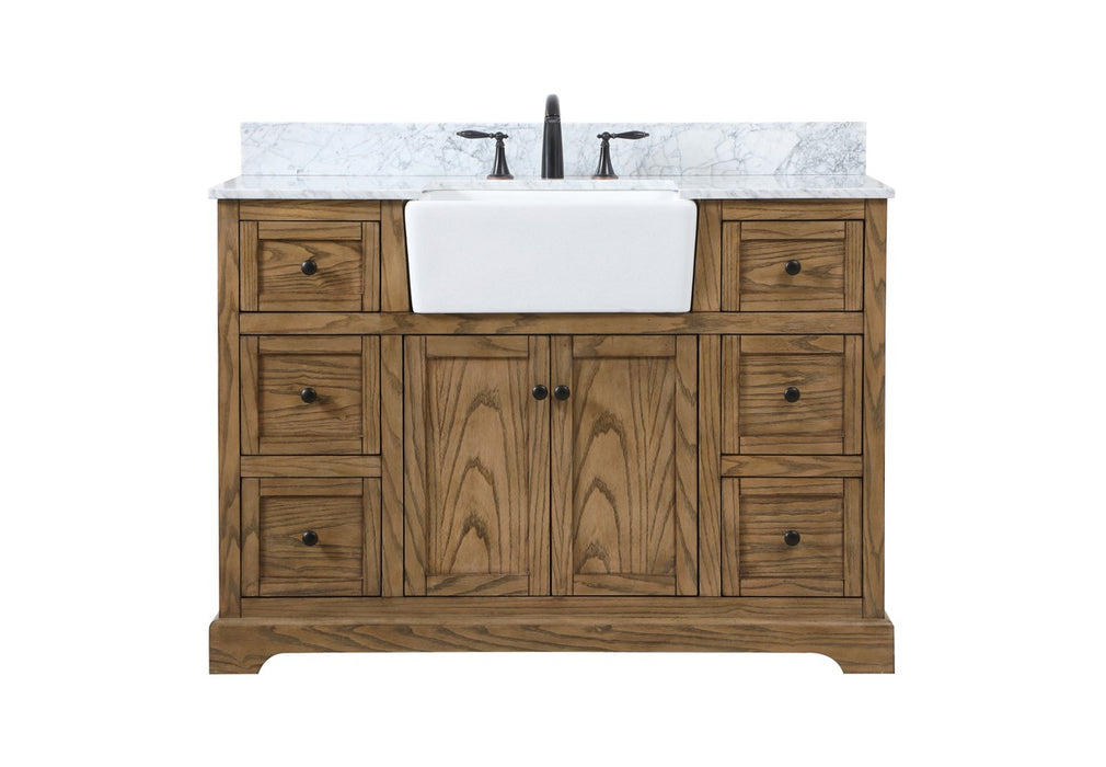 Elegant Lighting VF60248DW-BS Single Bathroom Vanity, Driftwood
