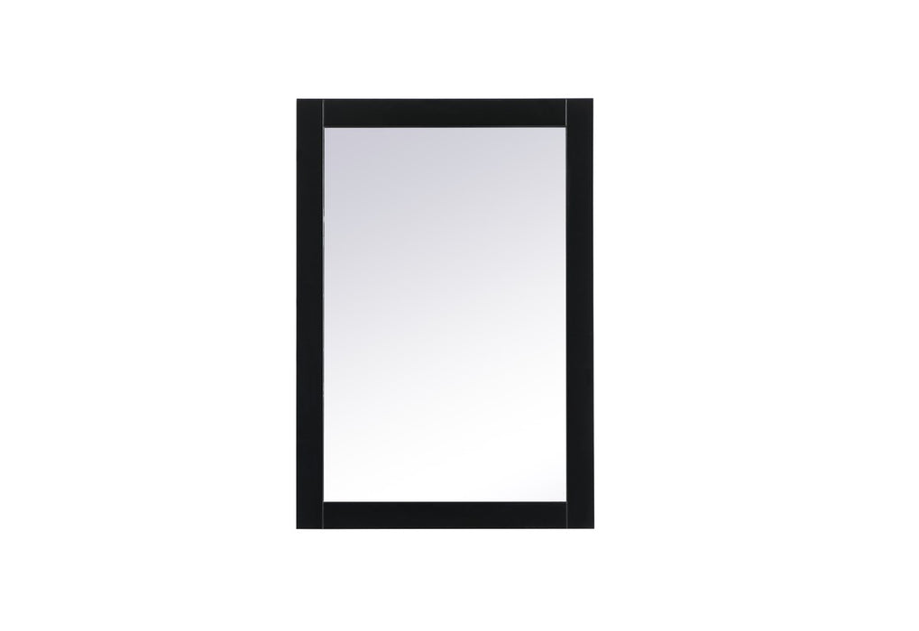Elegant Lighting VM22232BK Vanity Mirror, Black