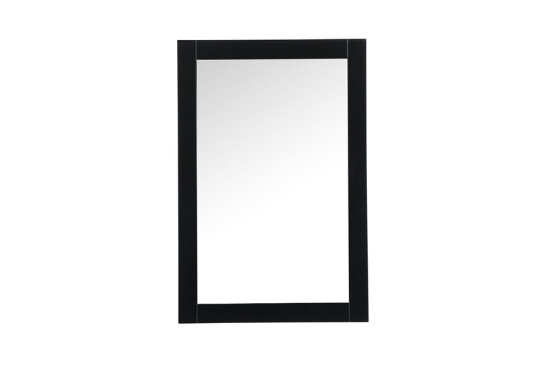 Elegant Lighting VM22436BK Vanity Mirror, Black