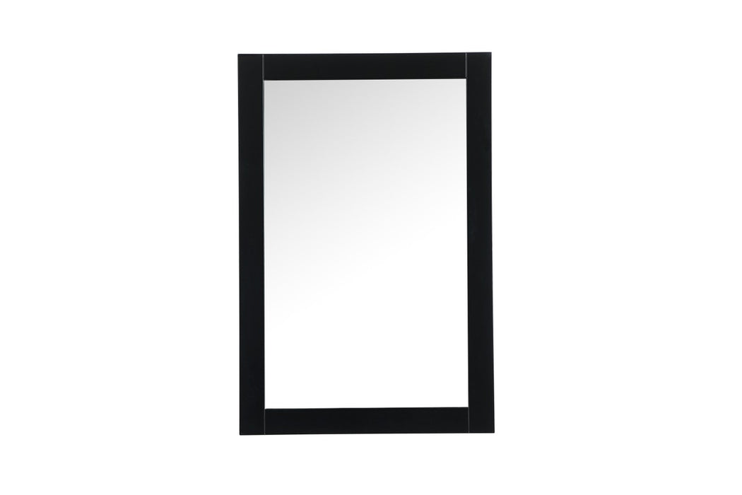Elegant Lighting VM22436BK Vanity Mirror, Black