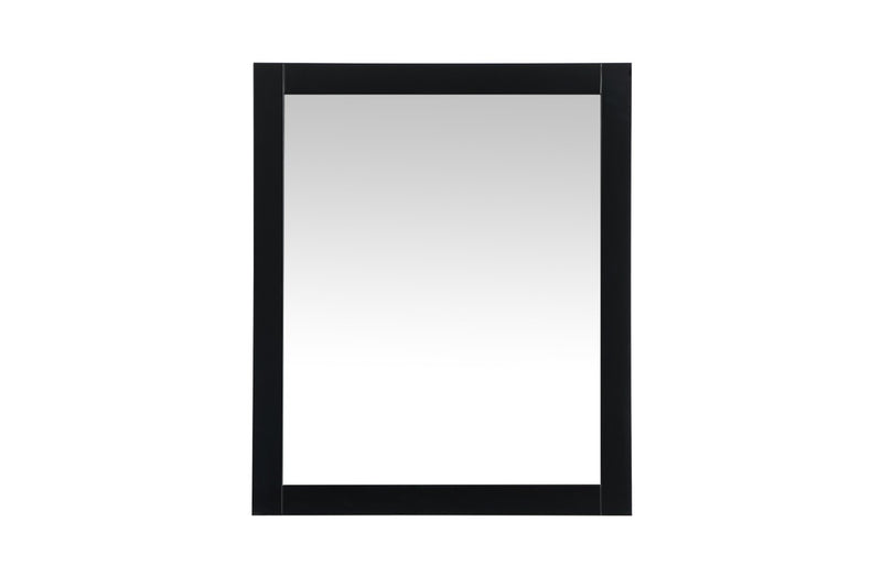 Elegant Lighting VM23036BK Vanity Mirror, Black