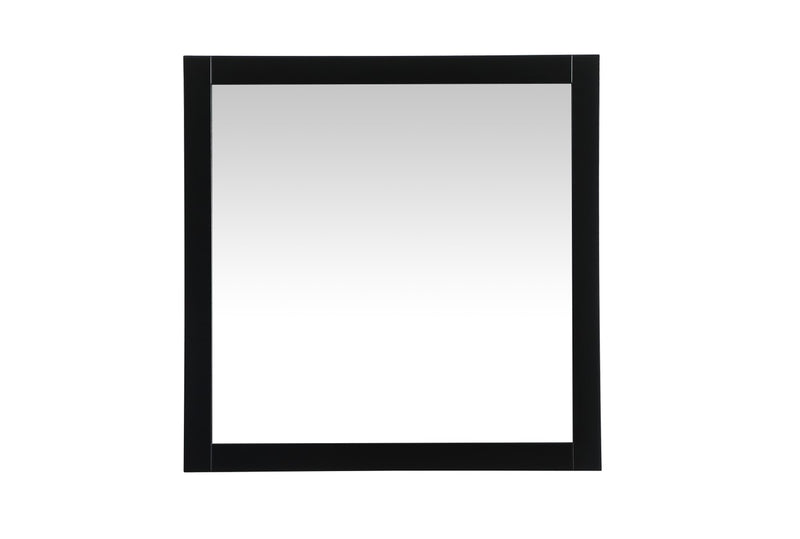 Elegant Lighting VM23636BK Vanity Mirror, Black
