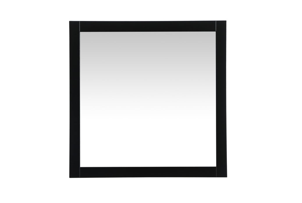 Elegant Lighting VM23636BK Vanity Mirror, Black