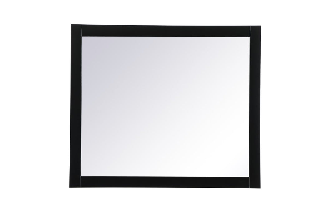 Elegant Lighting VM24236BK Vanity Mirror, Black