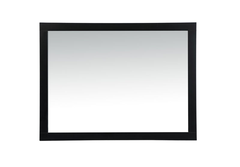 Elegant Lighting VM24836BK Vanity Mirror, Black