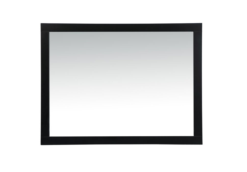 Elegant Lighting VM24836BK Vanity Mirror, Black