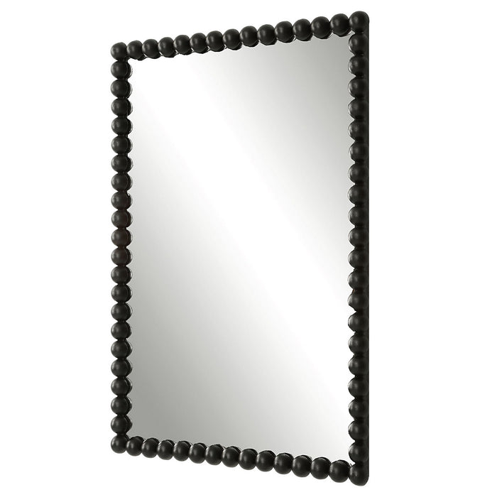 Uttermost 09789 Mirror, Satin Black