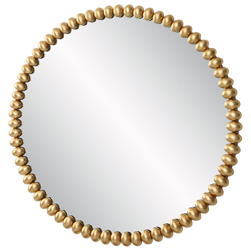 Uttermost 09793 Mirror, Antiqued Gold Leaf