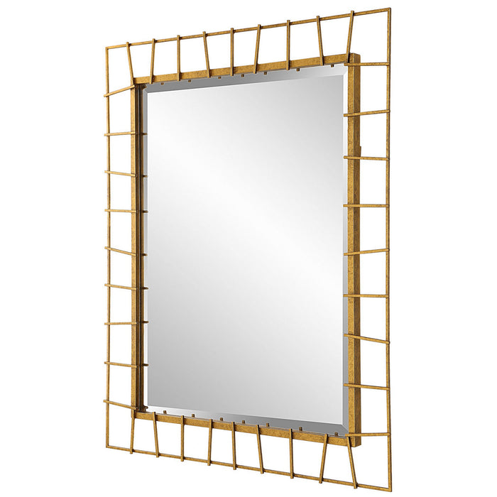 Uttermost 09805 Mirror, Antiqued Gold