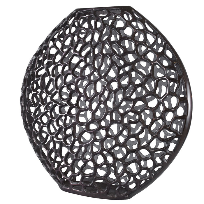 Uttermost 18011 Vase, Dark Bronze