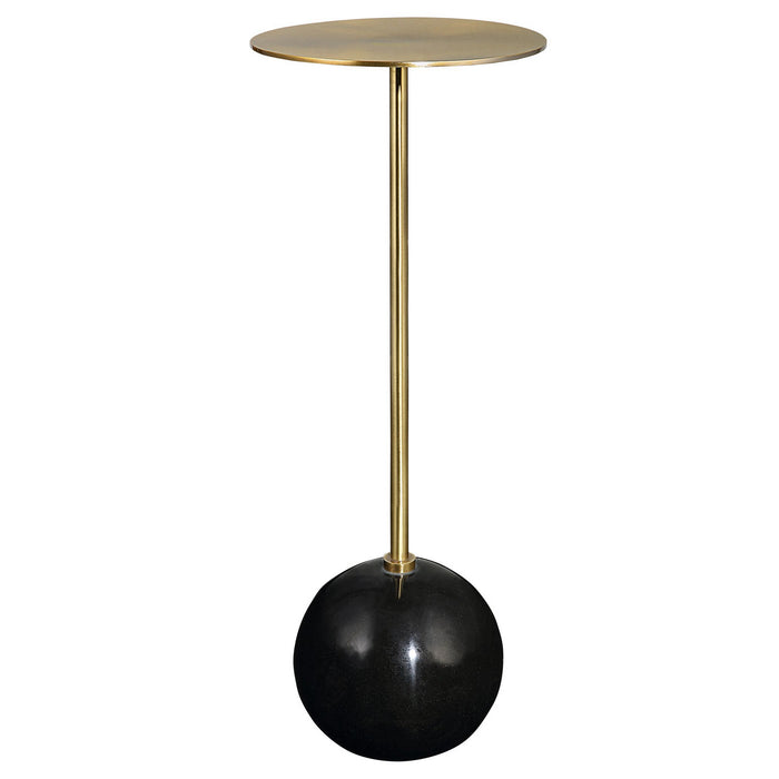 Uttermost 25181 Drink Table, Brushed Brass