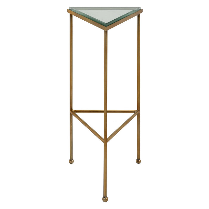 Uttermost 25209 Drink Table, Brushed Gold