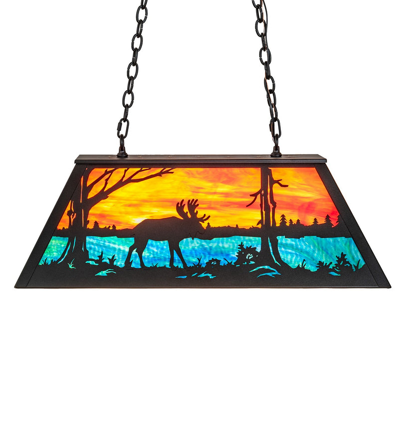 Meyda Tiffany 234273 Six Light Pendant, Textured Black