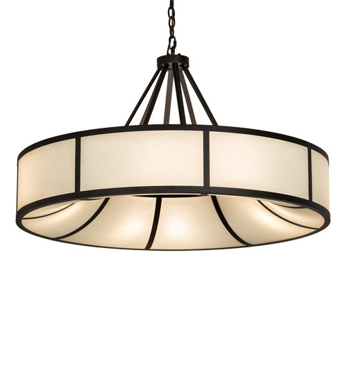Meyda Tiffany 234349 Eight Light Pendant, Oil Rubbed Bronze