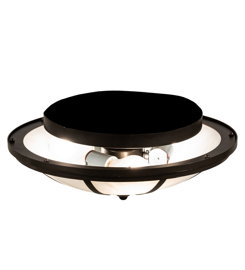 Meyda Tiffany 234638 LED Semi-Flushmount, Bronze