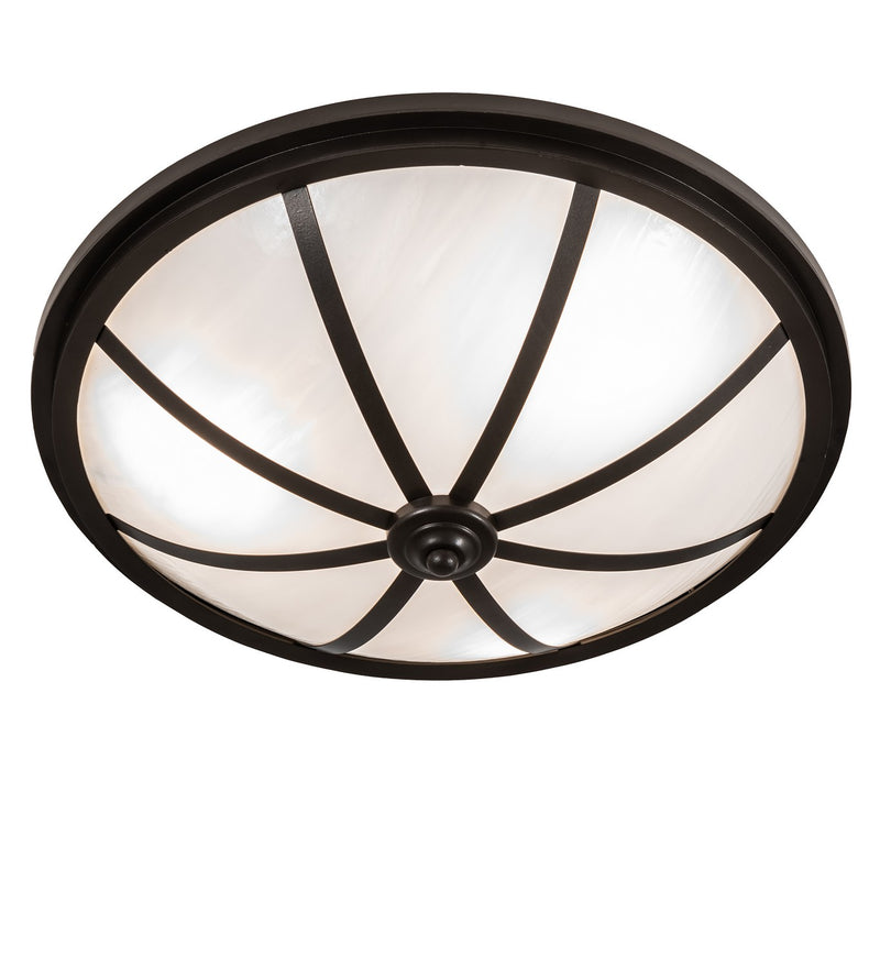 Meyda Tiffany 234638 LED Semi-Flushmount, Bronze