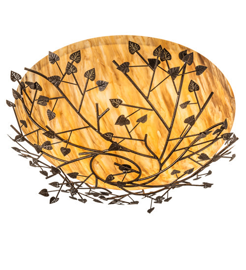 Meyda Tiffany 234656 LED Flushmount, Tyler Bronze