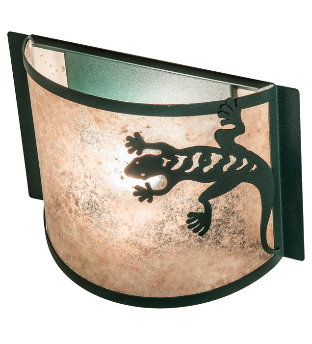 Meyda Tiffany 234794 One Light Wall Sconce, Forest Green