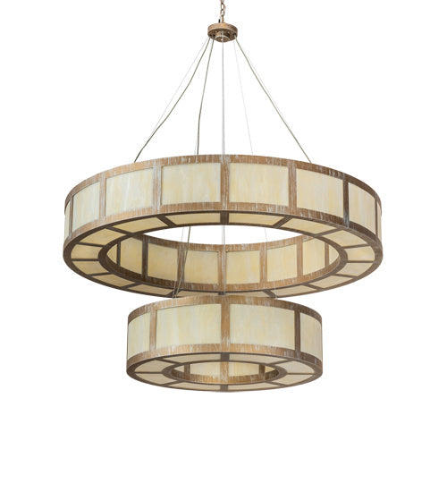 Meyda Tiffany 234825 24 Light Pendant, Antique Silver