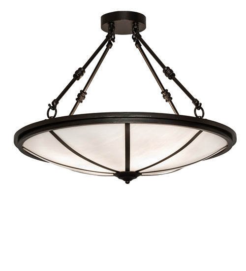 Meyda Tiffany 234850 LED Semi-Flushmount, Bronze