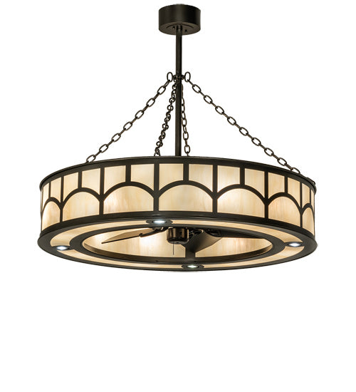 Meyda Tiffany 234989 12 Light Chandel-Air, Exterior Oil Rubbed Bronze