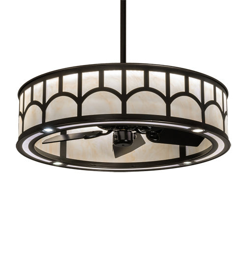 Meyda Tiffany 235135 LED Chandel-Air, Exterior Oil Rubbed Bronze