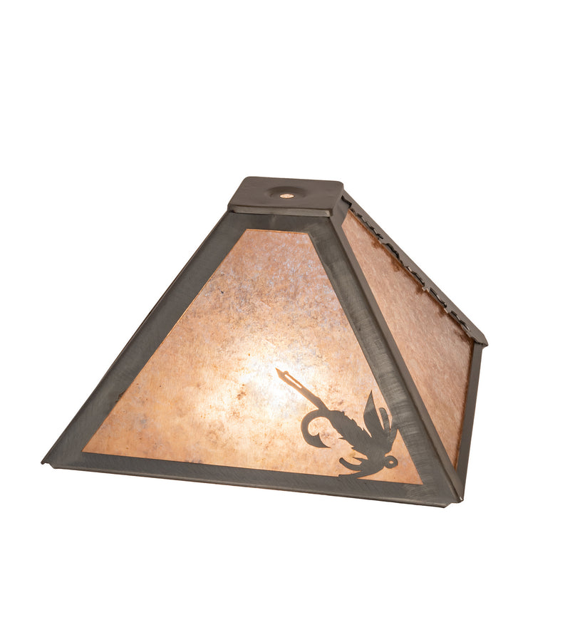 Meyda Tiffany 23525 Shade, Industrial Steel