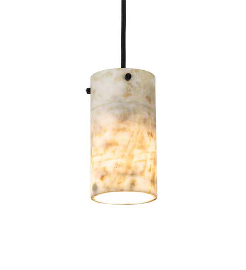Meyda Tiffany 235318 One Light Pendant, Black Metal