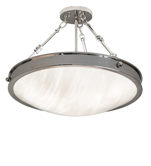 Meyda Tiffany 235343 LED Pendant, Polished Nickel