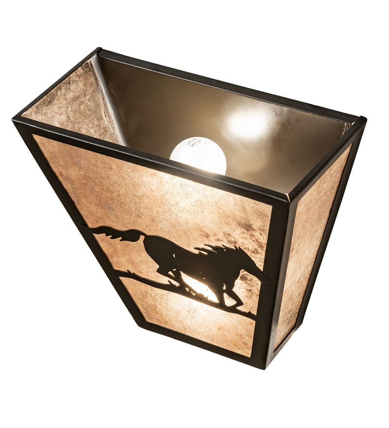 Meyda Tiffany 235509 Two Light Wall Sconce, Timeless Bronze