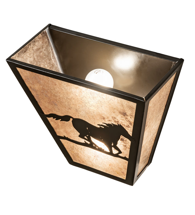 Meyda Tiffany 235509 Two Light Wall Sconce, Timeless Bronze