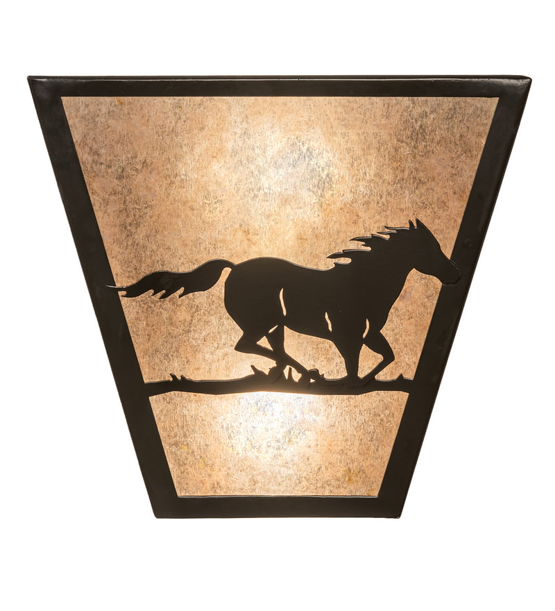 Meyda Tiffany 235509 Two Light Wall Sconce, Timeless Bronze