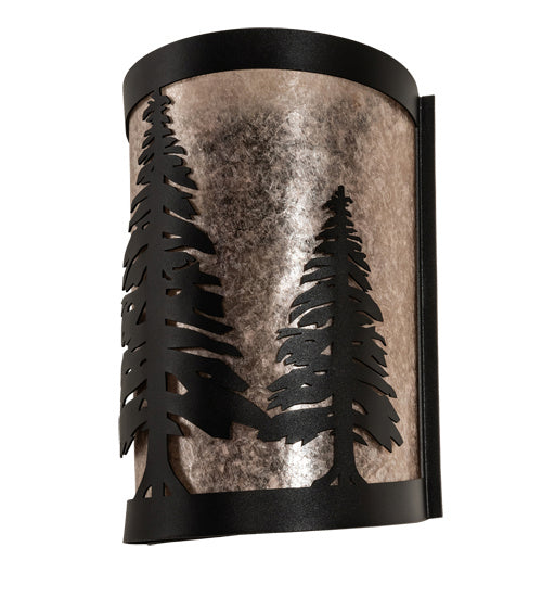 Meyda Tiffany 235698 One Light Wall Sconce, Textured Black