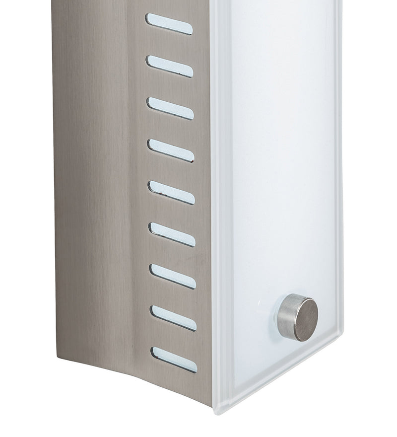 Meyda Tiffany 235742 LED Wall Sconce, Satin Nickel