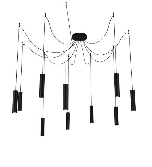Meyda Tiffany 236517 LED Pendant, Flat Black