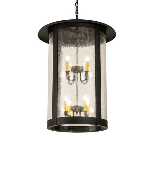 Meyda Tiffany 236791 Eight Light Pendant, Oil Rubbed Bronze