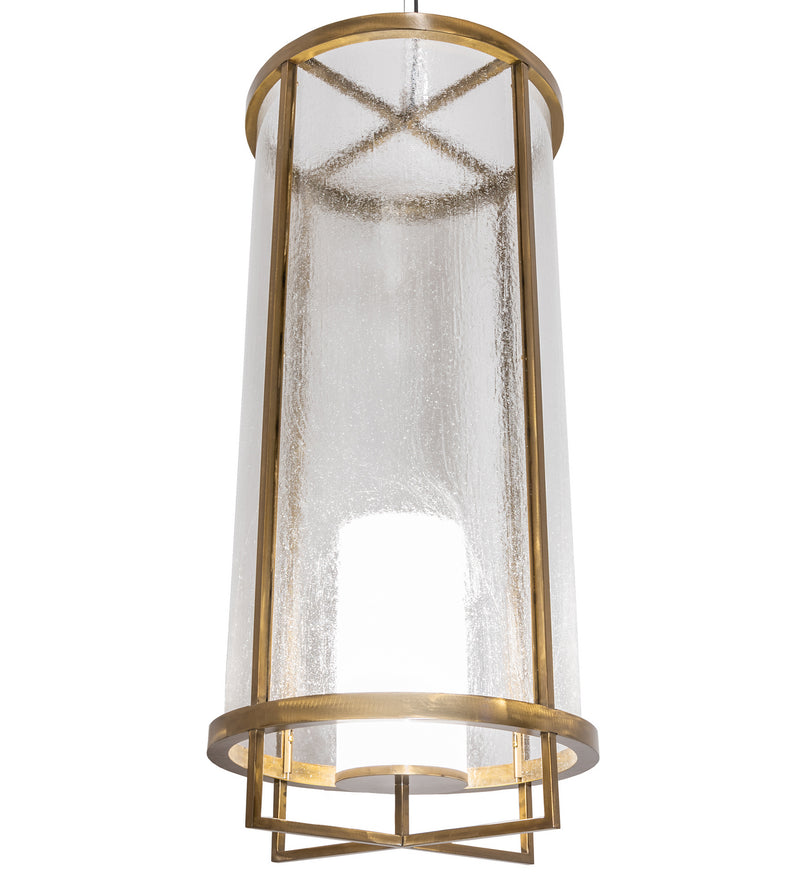 Meyda Tiffany 237063 LED Pendant, Gold Matte