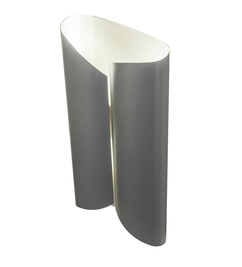 Meyda Tiffany 237234 LED Wall Sconce, Nickel/Weatherable Dark Grey