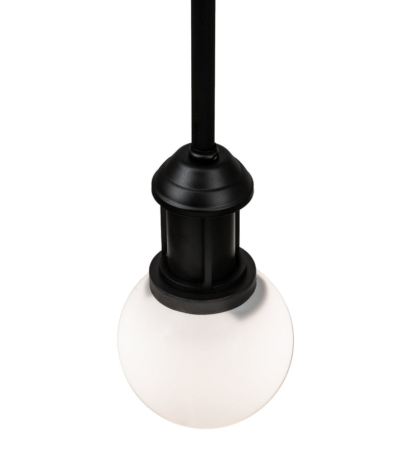 Meyda Tiffany 237243 One Light Mini Pendant, Textured Black