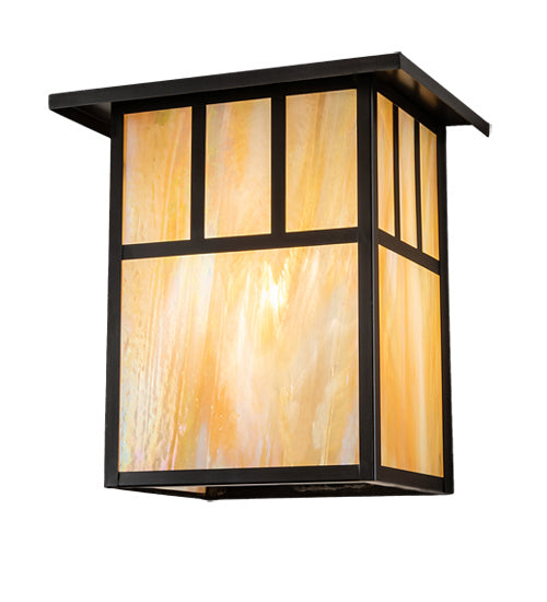 Meyda Tiffany 237258 One Light Wall Sconce, Craftsman Brown