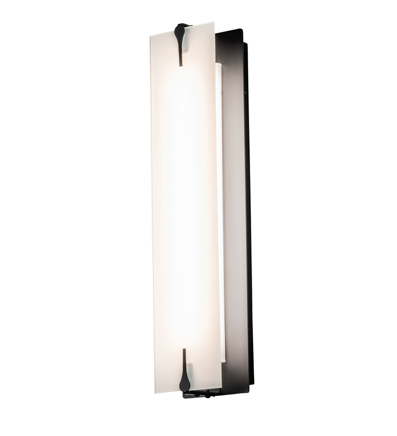Meyda Tiffany 237386 LED Wall Sconce, Flat Black