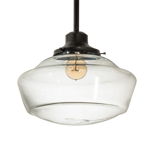 Meyda Tiffany 237461 One Light Pendant, Craftsman Brown