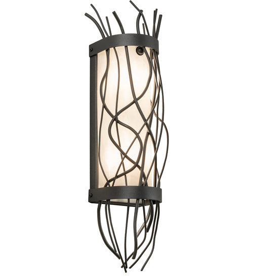 Meyda Tiffany 237484 Two Light Wall Sconce, White