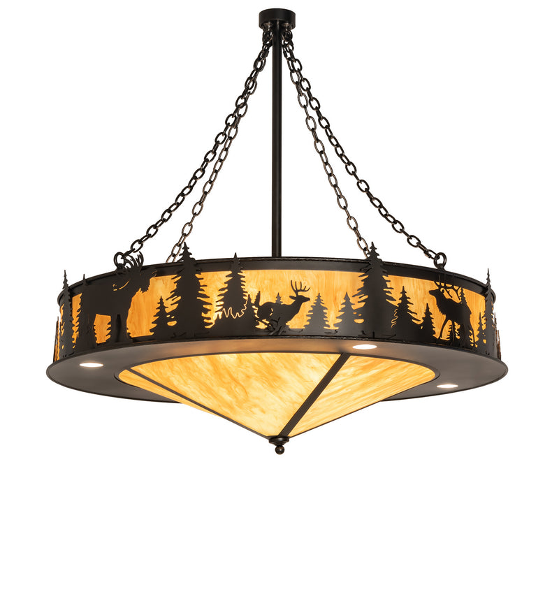 Meyda Tiffany 237939 LED Pendant, Exterior Oil Rubbed Bronze