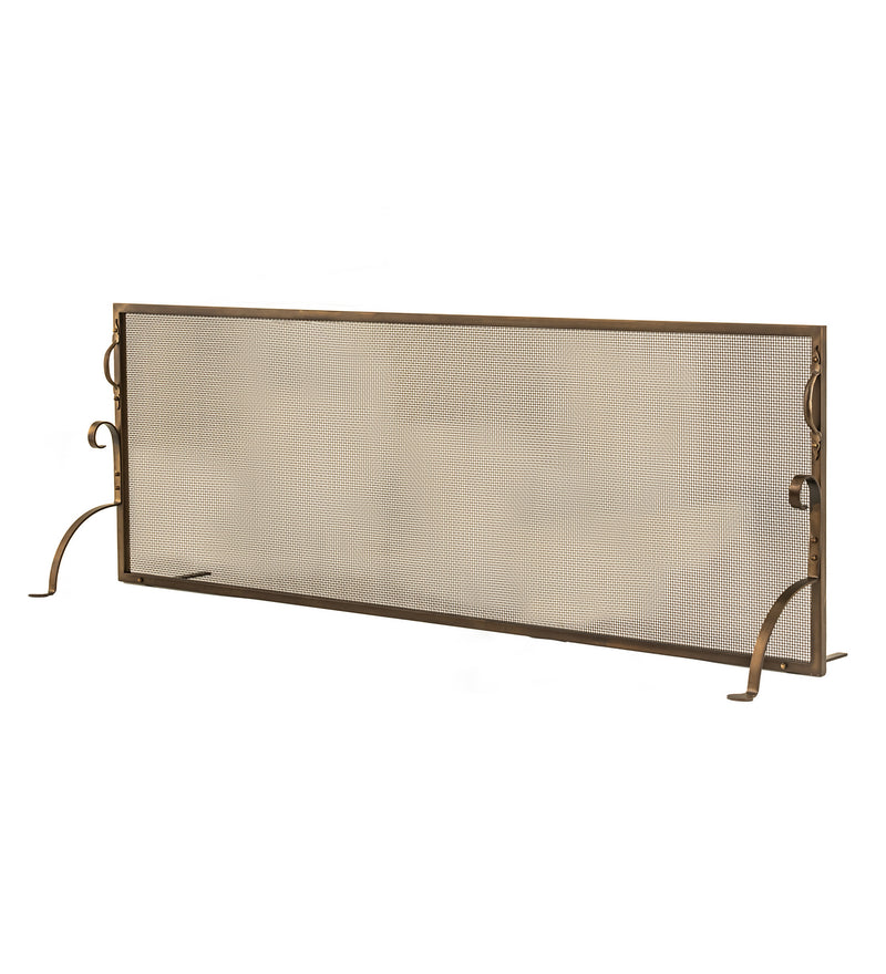 Meyda Tiffany 238867 Fireplace Screen, Antique Copper
