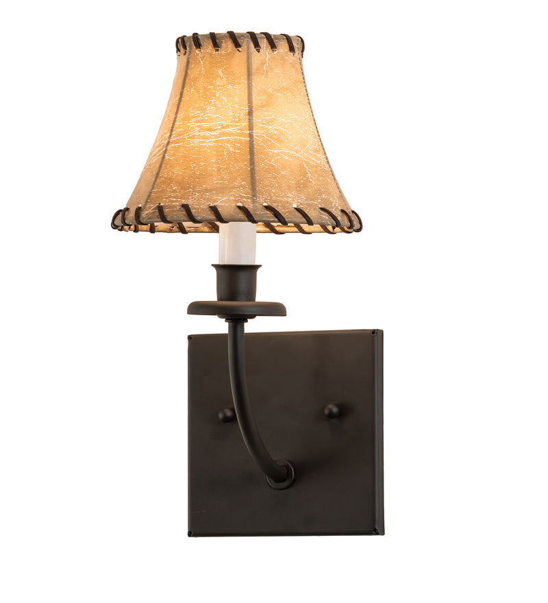 Meyda Tiffany 238918 One Light Wall Sconce, Oil Rubbed Bronze