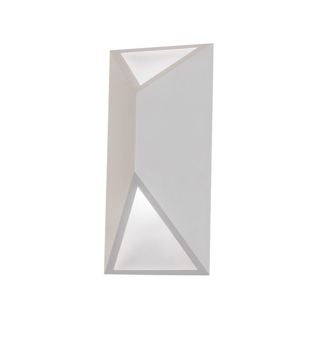 Meyda Tiffany 238965 LED Wall Sconce, White Powder Coat